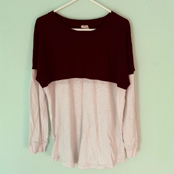 PINK Victoria's Secret Tops - PINK Victoria’s Secret Colorblock Shirt